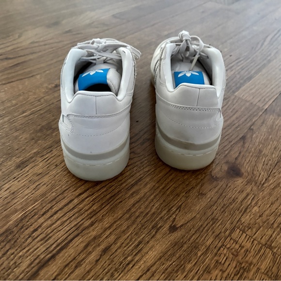 Adidas Forum Low | HQ1506 | Talc/Sesame/Bliss - Size Mens 9 - Free Shipping! - Picture 5 of 6